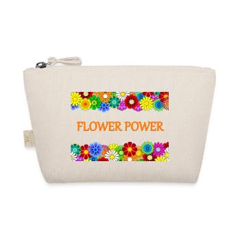 Flower Power - Organic Pouch - nature - Front