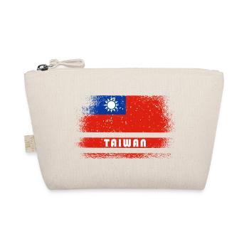 Drapeau vintage de Taiwan - Trousse biologique - nature - Devant