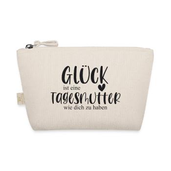 Tagesmutter Geschenk Danke - Bio-Täschchen - Natur - Vorne