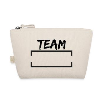 Team Motif Gift Idea - Organic Pouch - nature - Front