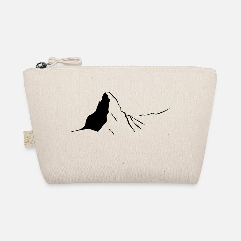 Anpassbare Designfarbe Matterhorn Bio-Täschchen