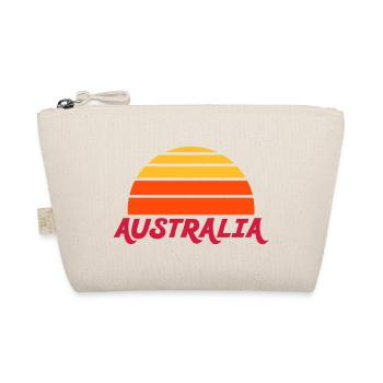 Australia (divided half sun) - Organic Pouch - nature - Front