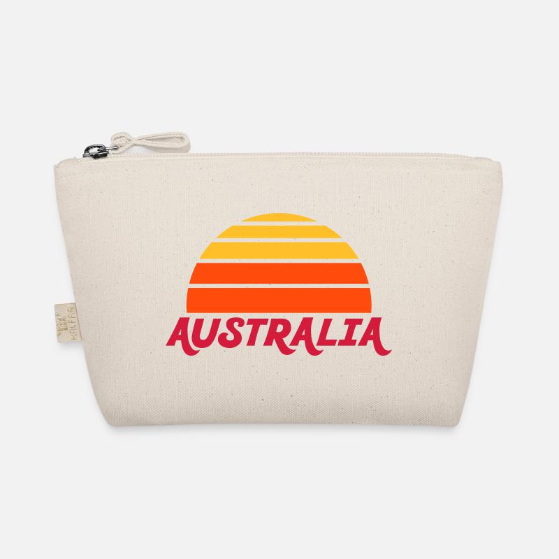 Australia (divided half sun) Organic Pouch