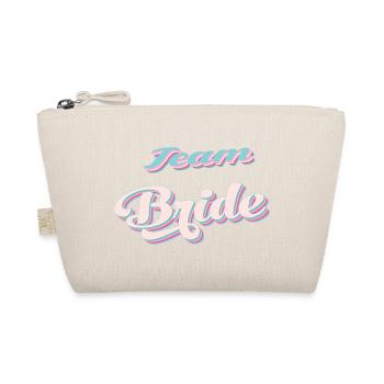 Braut-Team team bride Junggesellinnenparty - Bio-Täschchen - Natur - Vorne