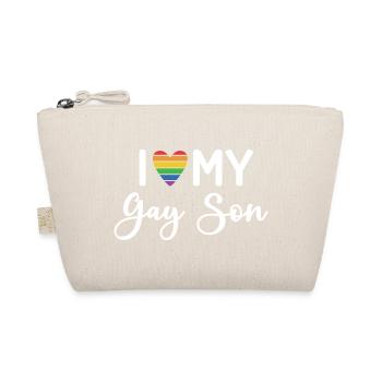 I Love My Gay Son - Organic Pouch - nature - Front