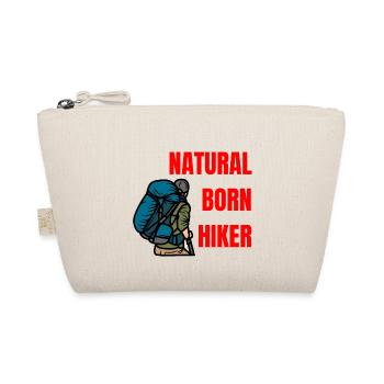 Natural born hiker - Organic Pouch - nature - Front