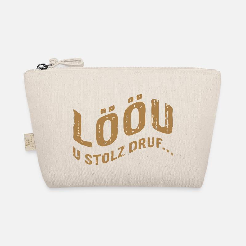 LÖÖU u stolz druf (Berner Dialekt) Bio-Täschchen