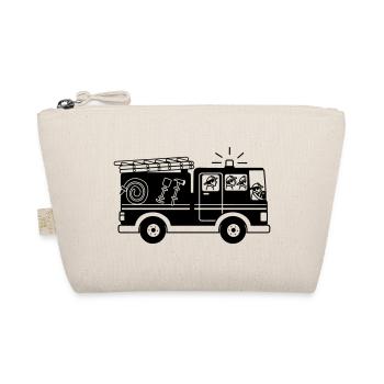 Fire engine - Organic Pouch - nature - Front
