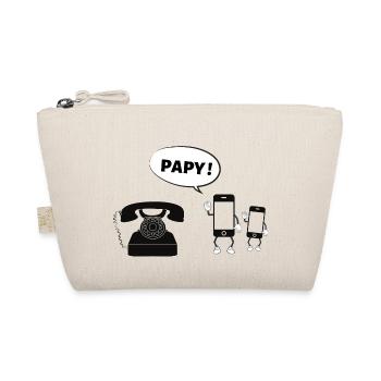 vieux téléphone - Trousse biologique - nature - Devant