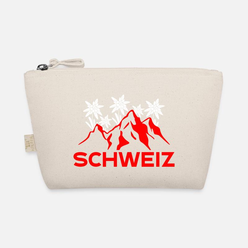 Schweizer Berge Bio-Täschchen