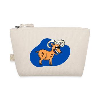 Cartoon Bock - Organic Pouch - nature - Front