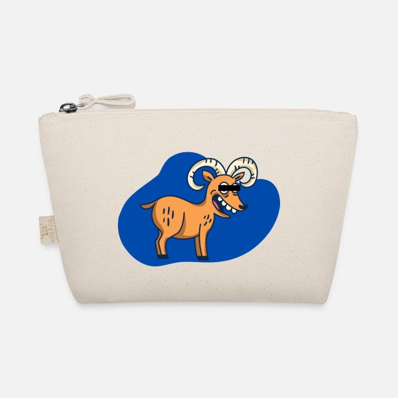 Cartoon Bock Bio-Täschchen