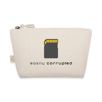 Easily corrupted - SD Card - Organic Pouch - nature - Front