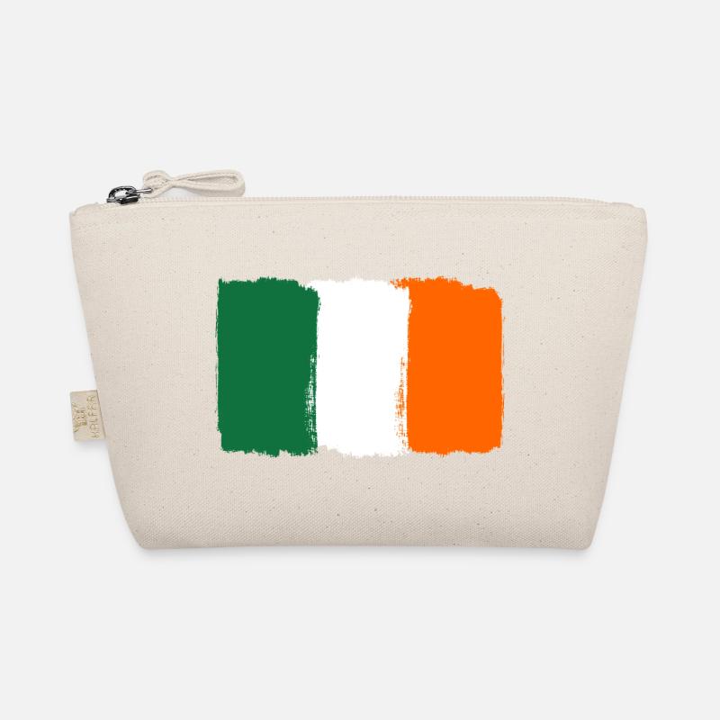 Drapeau de l’Irlande utilisé look Trousse biologique