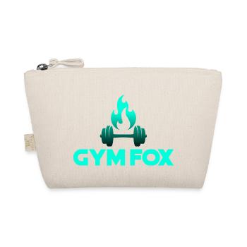GYM FOX - Motivating Gym and Fitness Designs - Organic Pouch - nature - Front