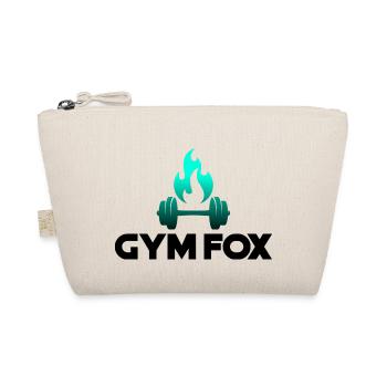GYM FOX - Motivating Gym and Fitness Designs - Organic Pouch - nature - Front