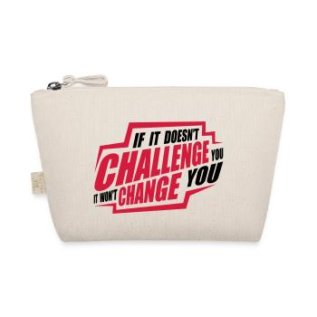Séance d’entraînement Fitness Motivation Citation - Trousse biologique - nature - Devant