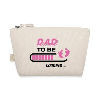 futur papa. Patienter cadeau naissance - Trousse biologique - nature - Devant