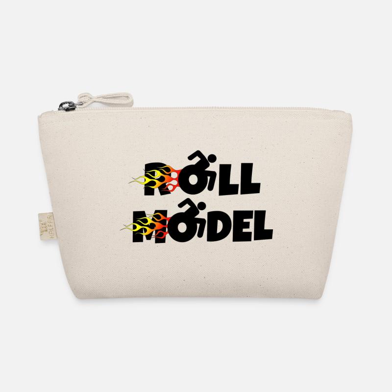 Every wheelchair user is a roll model. Flames * Organic Pouch