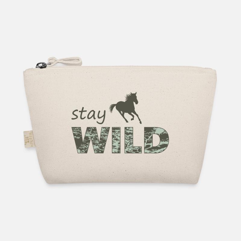 Bleib wild Bio-Täschchen