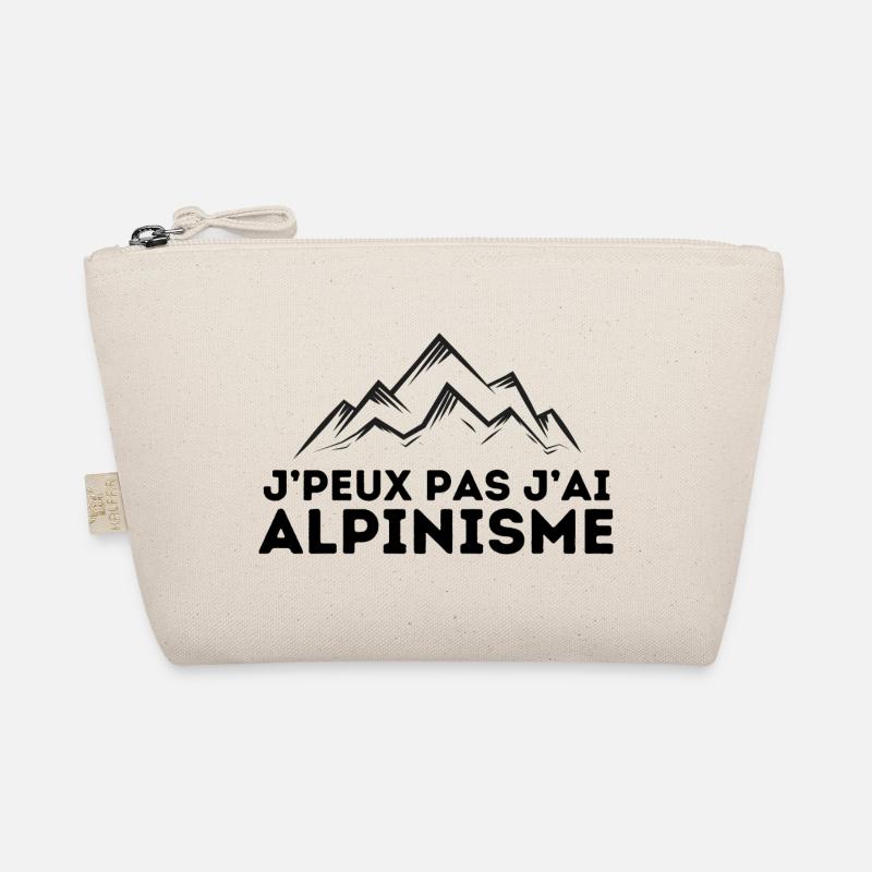 j'peux pas j'ai alpinisme tshirt pull humour - Trousse biologique - nature