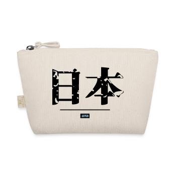japanisch - Bio-Täschchen - Natur - Vorne