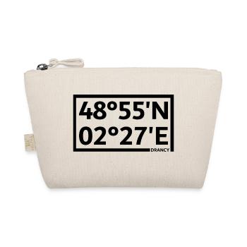 Drancy coordinates - Organic Pouch - nature - Front