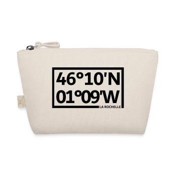 La Rochelle coordinates - Organic Pouch - nature - Front