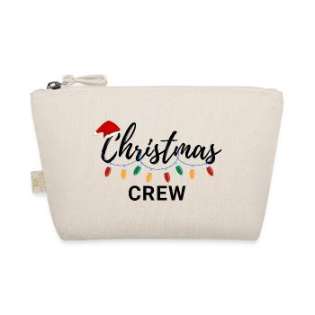 Weihnachts-Crew - Bio-Täschchen - Natur - Vorne