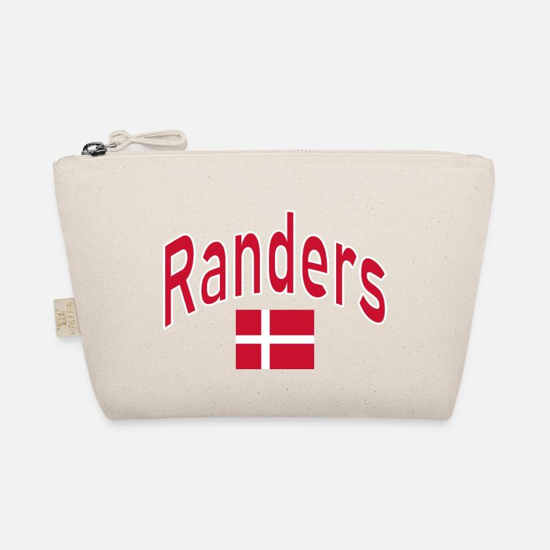 Drapeau Randers Danemark Trousse biologique