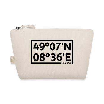 Bruchsal Koordinaten - Bio-Täschchen - Natur - Vorne