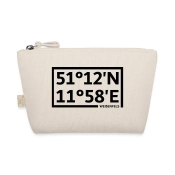 Weißenfels coordinates - Organic Pouch - nature - Front