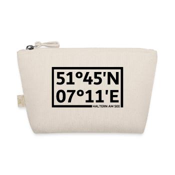 Haltern am See coordinates - Organic Pouch - nature - Front