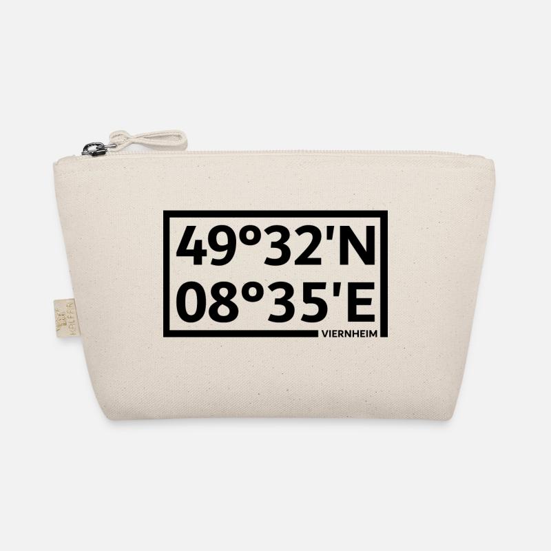 Viernheim coordinates Organic Pouch