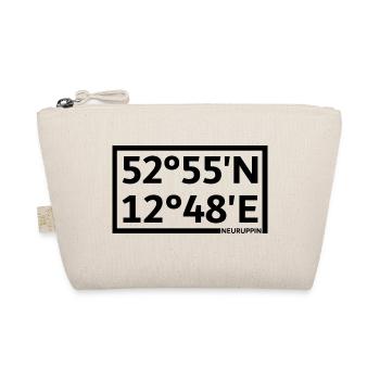 Neuruppin coordinates - Organic Pouch - nature - Front