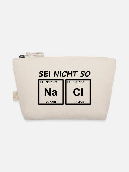 SEI NICHT SO SALZIG - Bio-Täschchen - Natur