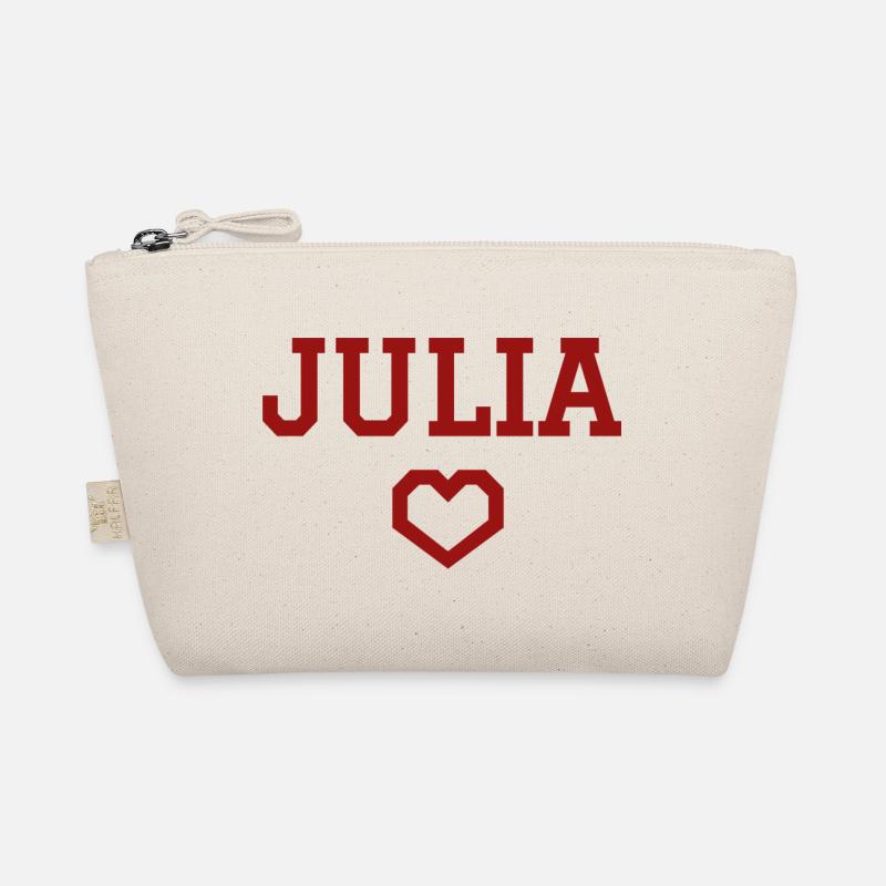 Julia heart Organic Pouch