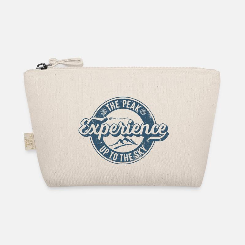 Label rétro Peak Experience - Trousse biologique - nature