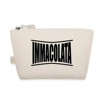 t-shirt Immacolata t-shirt gift idea - Organic Pouch - nature - Front
