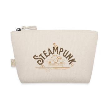 Steampunk Gears Gold Vestments - Organic Pouch - nature - Front