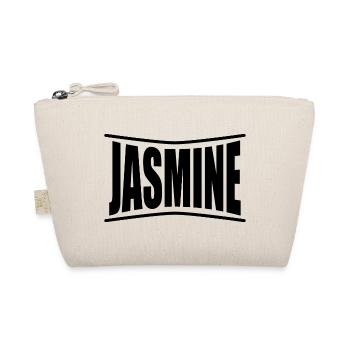 T-Shirt Jasmin T-Shirt Geschenkidee - Bio-Täschchen - Natur - Vorne