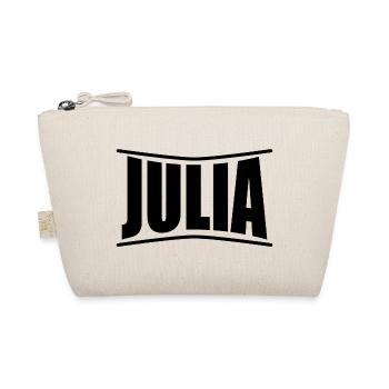 T-Shirt Julia T-Shirt Geschenkidee - Bio-Täschchen - Natur - Vorne