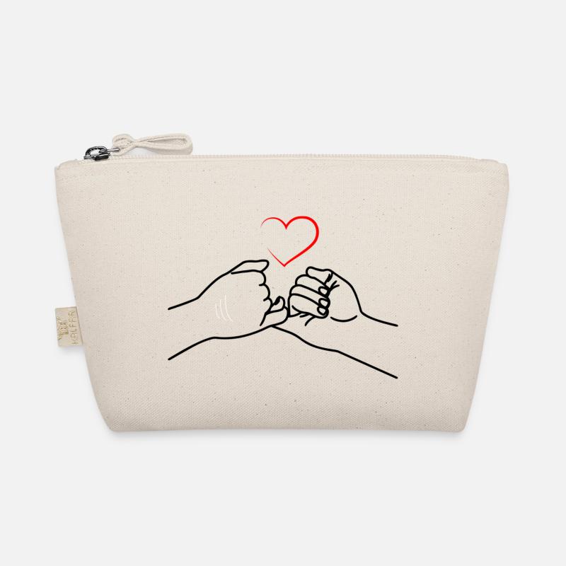Love Collection - Bio-Täschchen - Natur