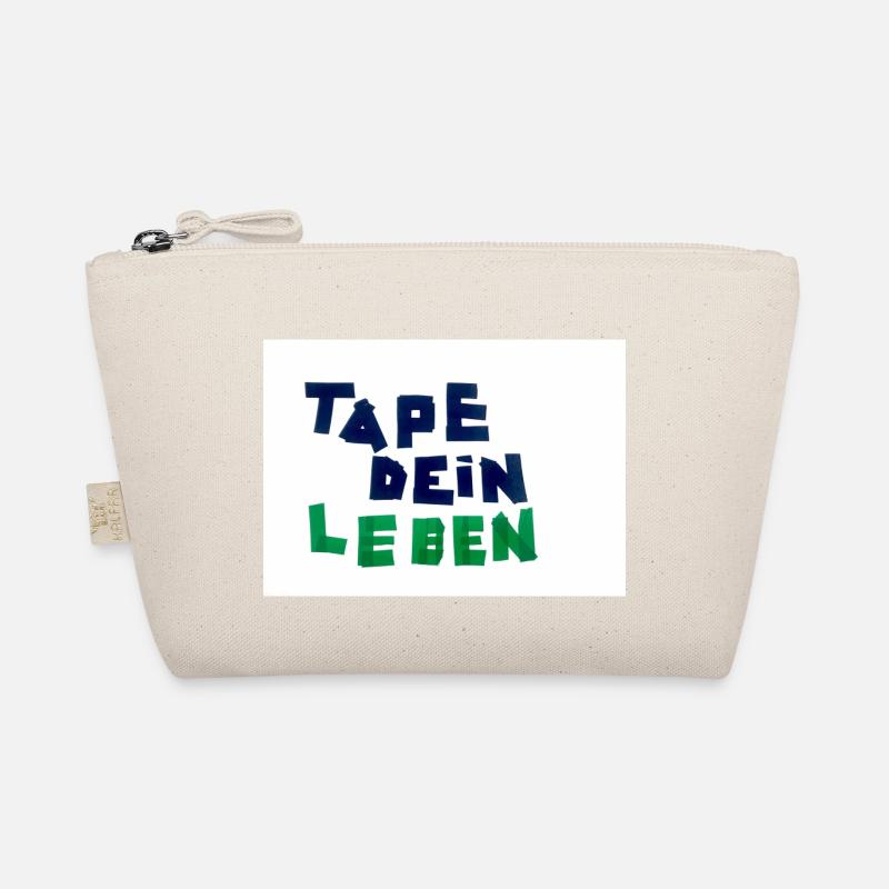 Tape dein Leben - Bio-Täschchen - Natur
