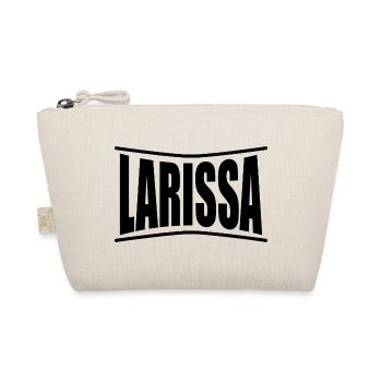 T-Shirt Larissa T-Shirt Geschenkidee - Bio-Täschchen - Natur - Vorne