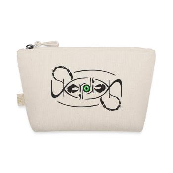 Ambigramm "Skorpion" - Bio-Täschchen - Natur - Vorne
