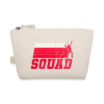 Badminton Squad Professional Badminton Player - Organic Pouch - nature - Front