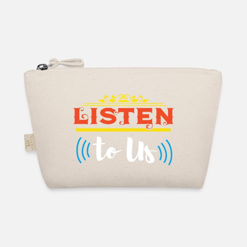 HÖREN SIE UNS ZU Bio-Täschchen