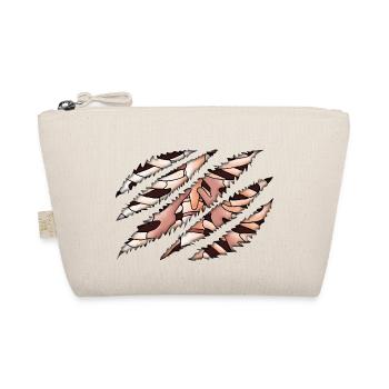 Skeleton Blow - Organic Pouch - nature - Front