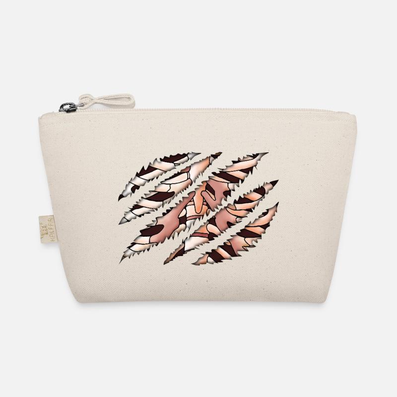 Skelett-Schlag Bio-Täschchen